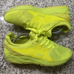 ASICS GEL-KAYANO Trainer EVO - Men’s Size 8.5 - H51DQ - Lime/Bright Yellow/Black